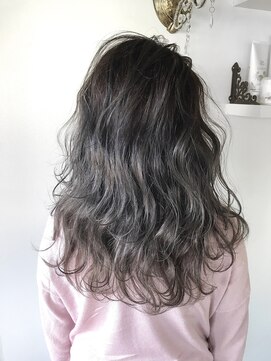 ウェーブス(WAVES) シルバーグレーグラデーション