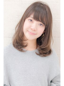 ヘアメイク パッセージノエ 浜田山店(Passage noe) フェアリーレイヤーミディ