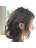 【6月限定】カット+透明感フルカラー+前処理トリートメント　