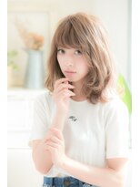 リトル カスカベ(little kasukabe)&nbsp;ほつれ小顔ミディ