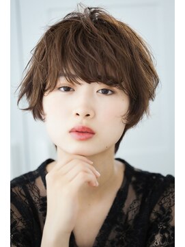 リル 7F 銀座(Rire) 【Rire-リル銀座-】美シルエットエアリーショートボブ☆