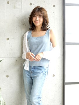 フミ(Fumi) ナチュラルな外ハネミディvol.2