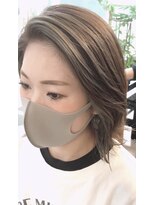 ギフト ヘアー サロン(gift hair salon)&nbsp;ハムライトカラー☆グレージュ
