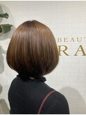 スッキリまとまる王道ボブスタイル!