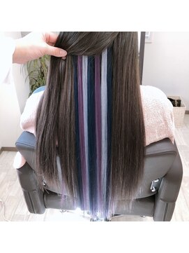 ウルティア(ulutia) ネイビー×シルバーアッシュ×パープル