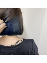 ヘアーメイク ラウラ(Hair+Make RauRa) イケモト★ミニボブ×ブルー