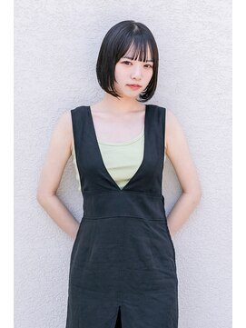 ヘアールームキュー(HAIR ROOM quu+) 夏ボブ