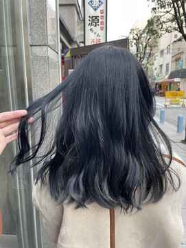 ロイド(Royd.) ブルーグレージュ韓国ヘアネビージュブルーカラーブルージュ