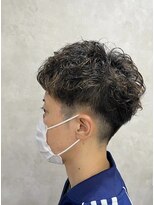 アヴァンセ(Avancer)&nbsp;遊び心を入れながらお洒落パーマ/メンズ/ツーブロック/パーマ