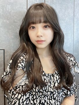 アイティー バイ アルバム 中野店(IT by ALBUM) モカブラウン_チェリーブラウンフェミニンロング_ba404001