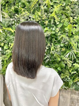 美容室ケインズナチュール ミディアム[アースカラー/グレーベージュ/グレージュカラー]