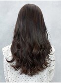 ゆる巻きロング_ショコラアッシュヘルシースタイル_ba443631