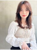 【ARTE表参道/青山】小顔レイヤー×シアベージュ×髪質改善
