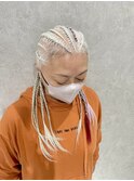 還暦お祝い６０代髪型コーンロウブレイズ～糸ito～HIRO