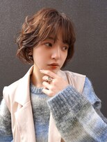 エステージ  喜連店(S-TAGE)&nbsp;ナチュラルブラウン×マッシュパーマ