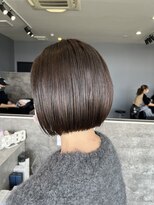 グリッター(GLITTER)&nbsp;ミニボブ　×  ショコラベージュ