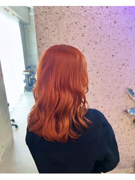 ラニヘアサロン(lani hair salon) オレンジカラー