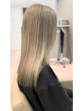 ダメージレスブリーチでより透明感を！