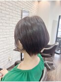 (夏にぴったりコンパクトショートボブ)Hide