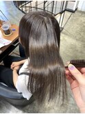 髪質改善トリートメント/アッシュブラウン/艶髪