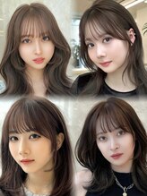 他とは違う【前髪】もっと似合う前髪があるはず！なんでもご相談ください！【名古屋/栄/髪質改善／韓国】