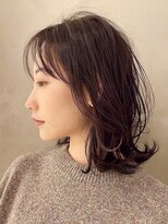 ピークアブー 原宿ハラカド(PEEK-A-BOO) 外ハネボブ /レイヤー /さりげなイヤリングカラー