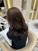 プアメリア 名古屋(Puamelia)&nbsp;グレージュ/透明感カラー/ブリーチなし/透け感カラー/髪質改善