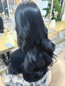 シックスバイギンザロンド 名古屋(six by ginza Lond) ブルーブラック/暗髪