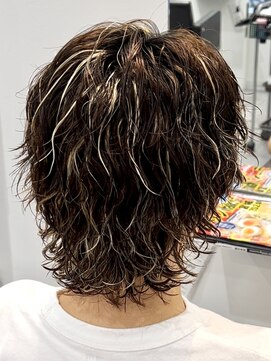 オーシャントーキョー 仙台(OCEAN TOKYO) サーフカールミディアムウルフシャドウパーマ波巻きスパイラル