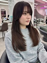 ロンドワン 三宮元町(Lond one) ロングヘア/レイヤーカット/フェザーバング