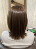 【本物のウル艶ストレート】オイルストレート＋カット＋Tr〈ミディアム〉