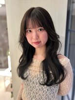 クレビア 名古屋(CreBiA)&nbsp;ロングウェーブスタイルダークトーンカラー