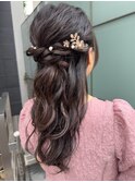 〈Tierra毛利仁美〉デイリーヘアにもおすすめ!ハーフアップ