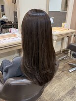 アルターリール(aL ter Rire)&nbsp;ホワイトグレージュ/デジタルパーマ/チェリーブラウン/杉田花乃