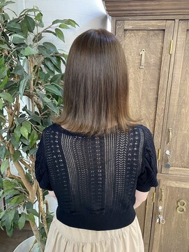 ネオヘアー 谷町九丁目店(Neo hair) プラチナストレート