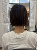 間違いなしの切りっぱなしボブ！！