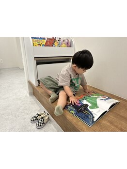 【キッズスペース有】お子様と一緒に通える♪開放的な空間だからベビーカー入店も◎ママパパの強い味方！