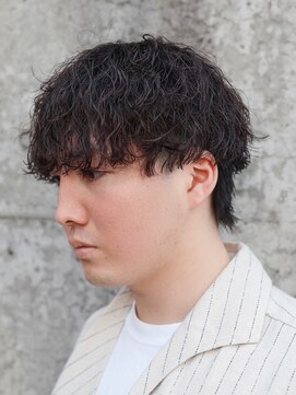 ハニー(HONEY) 波巻きスパイラルパーマ/波巻きパーマ/岡崎メンズパーマ