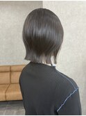レイヤーボブ × シルバーグレージュ【千葉優希】