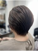 脱白髪染め×ベージュ