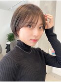 大人可愛い20代30代40代50代小顔ショートボブナチュラルショート