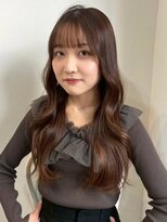 アンニュ(annuy) ショコラブラウン 透明感カラー 髪質改善 韓国風くびれヘア 艶髪