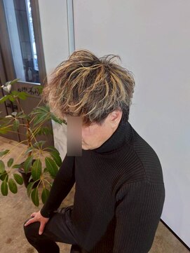 ジェットブラックキューサンロク(JET BLACK 936) 【50代後半からの品格白髪ぼかしメッシュ大人上質艶感】