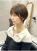 軽やかマッシュショート