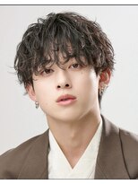 アストラ(ASTRA) MEN’S HAIR/波巻きツイストスパイラル/リバースセンターパート