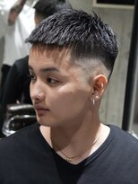 メッツ 原宿(METS)&nbsp;MEN'S/クロップ×スキンフェード/短髪/黒髪