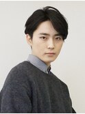 サイドパートでクールに◎好感度UP!(メンズカット、白髪染め)