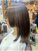 まとまり重視ストレートボブ
