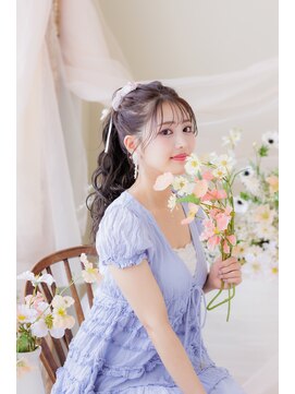 ヘアメイクサロン シャルメ(Hair Make Salon CHARMER) 王道♪シンプルふわふわポニーテール！
