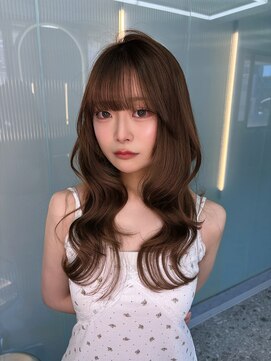 ボタン ハカタ(VOTAN hakata) 【楠田 美空】韓国風レイヤーカット/ブラウンカラー/wカラー